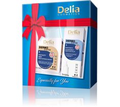 Delia Cosmetics Zestaw prezentowy Dermo System krem półtłusty na dzień i noc 50 ml + krem pod oczy 15 ml