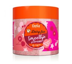 Delia Dairy Fun peelingujące smoothie do mycia ciała Wisienka na Torcie 350ml