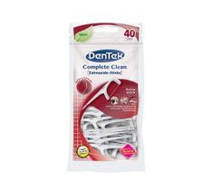 DenTek Complete Clean wykałaczki do zębów z nitką uniwersalne (40 szt.)