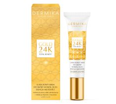 Dermika Luxury Gold 24kTotal Benefit luksusowy krem do skóry wokół oczu Esencja Młodości (15 ml)