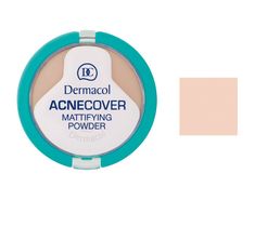 Dermacol Acnecover Mattifying Powder puder matujący w kompakcie 01 Porcelain 11g