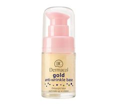 Dermacol Gold Anti-Wrinkle Base odmładzająca baza pod makijaż 15ml
