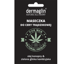 Dermaglin – maseczka dla mężczyzn z olejem konopnym (20 g)