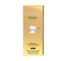 Dermika Gold 24K Total Benefit krem-maska nocne odmładzanie (50 ml)