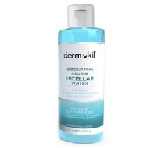 Dermokil Exfoliating Aha+Bha Niacinamide Micellar Makeup Removal Water złuszczający płyn micelarny 400ml