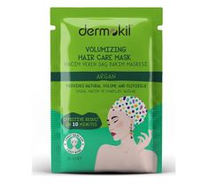 Dermokil Stem Hair Care Mask zwiększająca objętość maska do włosów w formie czepka Argan 35ml