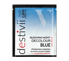 Destivii Destiny Decolour Blue profesjonalny rozjaśniacz do włosów pasemek i balejażu (40 g)