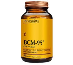 Doctor Life BCM-95 Curcugreen ekstrakt z kurkumy 500mg suplement diety (60 kapsułek)