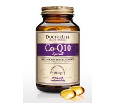 Doctor Life Co-Q10 Special organiczny olej kokosowy 130mg suplement diety 60 kapsułek