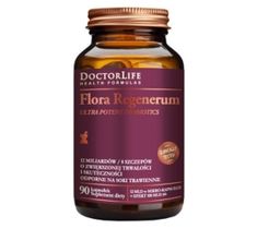 Doctor Life Flora Regenerum Ultra Potent Probiotics 12mld bakterii suplement diety 90 kapsułek