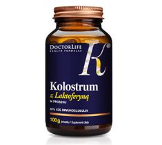 Doctor Life Kolostrum z Laktoferyną suplement diety (100 g)
