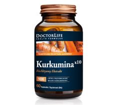 Doctor Life Kurkumina x10 bioaktywny ekstrakt 500mg suplement diety (60 kapsułek)