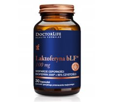 Doctor Life Laktoferyna bLF 100 mg suplement diety wspomagający odporność (30 kapsułek)