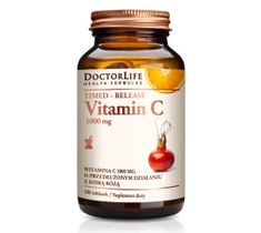 Doctor Life Timed- Release Vitamin C witamina C 1000mg z dziką różą suplement diety 150 tabletek