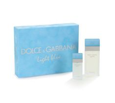 Dolce & Gabbana Light Blue Woman zestaw woda toaletowa spray 100ml + woda toaletowa 25ml (1 szt.)