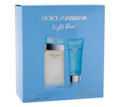 Dolce&Gabbana Light Blue Woman zestaw woda toaletowa spray 100ml + krem do ciała 100ml