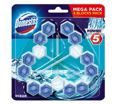 Domestos Power 5 Ocean kostka toaletowa 3x55g