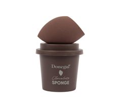 Donegal Morning Coffee gąbka do makijażu z etui Chocolate Sponge 4352