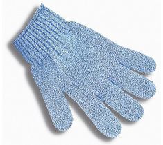 Donegal rękawica do kąpieli 5 palców niebieska (9687) 1 szt.