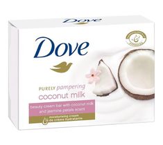 Dove Coconut Milk mydło do każdego typu skóry w kostce nawilżające 100 g