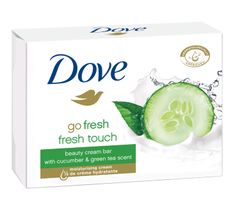 Dove Go Fresh Touch Cucumber & Green Tea mydło do każdego typu skóry w kostce nawilżające 100 g