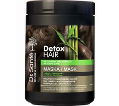 Dr. Sante Detox Hair – maska regenerująca do włosów z węglem bambusowym (1000 ml)