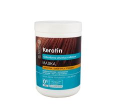 Dr. Sante Keratin Hair maska do włosów łamliwych i matowych odbudowująca 1000 ml