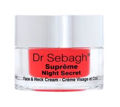 Dr Sebagh Supreme Night Secret Face & Neck Cream chronobiologiczny krem komórkowy na noc 50ml
