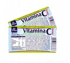 Dr Vita Witamina C 100 mg suplement diety o smaku cytrynowym (30 tabletek)