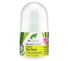 Dr.Organic Tea Tree Deodorant delikatny dezodorant w kulce 50ml