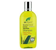 Dr.Organic Tea Tree Shampoo oczyszczający szampon do włosów przetłuszczających się 265ml
