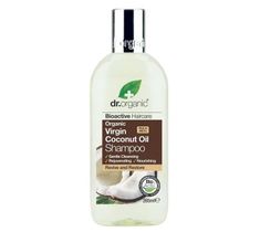 Dr.Organic Virgin Coconut Oil Shampoo odświeżająco-regenerujący szampon do włosów kręconych i grubych 265ml