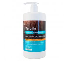 Dr.Sante Keratin Hair odżywka odbudowująca do włosów łamliwych i matowych 1000 ml