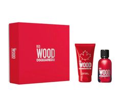 Dsquared2 Red Wood Pour Femme zestaw woda toaletowa spray 100ml + balsam do ciała 150ml (1 szt.)
