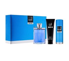 Dunhill – Desire Blue zestaw woda toaletowa spray 100ml + żel pod prysznic 90ml + dezodorant spray 195ml (1 szt.)