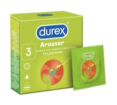 Durex Arouser prezerwatywy prążkowane (3 szt.)