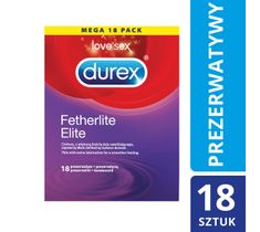 Durex Fetherlite Elite prezerwatywy cienkie (18 szt.)