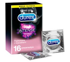 Durex Intense prezerwatywy prążkowane z wypustkami Orgasmic (16 szt.)