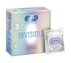 Durex Invisible prezerwatywy cienkie (3 szt.)