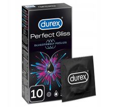 Durex Perfect Gliss długotrwały poślizg prezerwatywy 10 szt