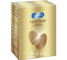 Durex prezerwatywy bez lateksu Real Feel 24 szt bezlateksowe