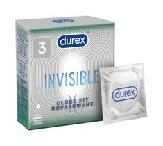 Durex – Prezerwatywy Invisible (3 szt.)