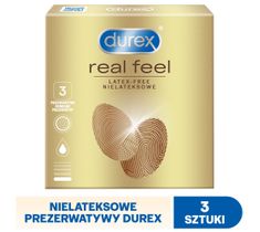 Durex Real Feel prezerwatywy bezlateksowe (3 szt.)