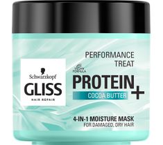 Gliss Kur – Performance Treat 4-in-1 Moisture Mask maska nawilżająca do włosów Protein + Cocoa Butter (400 ml)