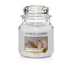 Yankee Candle – Świeca zapachowa średni słój Autumn Pearl (411 g)