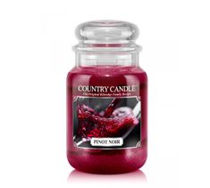 Country Candle – świeca zapachowa z dwoma knotami Pinot Noir (652 g)