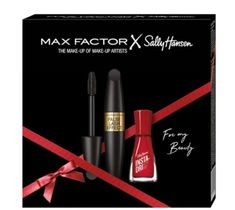 Max Factor zestaw prezentowy For My Beauty – lakier Insta Dri (1 szt.) + tusz do rzęs False Lash (9 ml)
