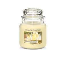 Yankee Candle – Świeca zapachowa średni słój Homemade Herb Lemonade (411 g)