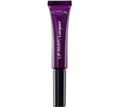 L'Oreal Paris Lip Paint Lacquer – pomadka w płynie 111 Purple Panic (8 ml)