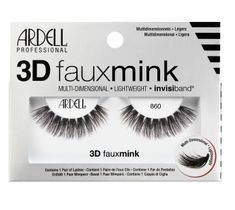 Ardell 3D Faux Mink 860 para sztucznych rzęs Black
